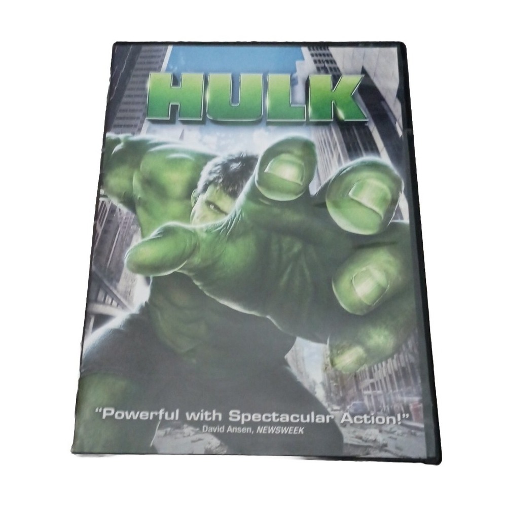 Hulk DVD 2003 Ang Lee Marvel Superhero Movie Universal Studios PG-13 NTSC